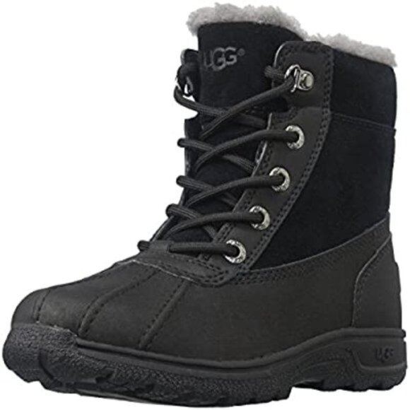 UGG Unisex Kids LEGGERO Lace-Up Boots - Picture 1 of 5